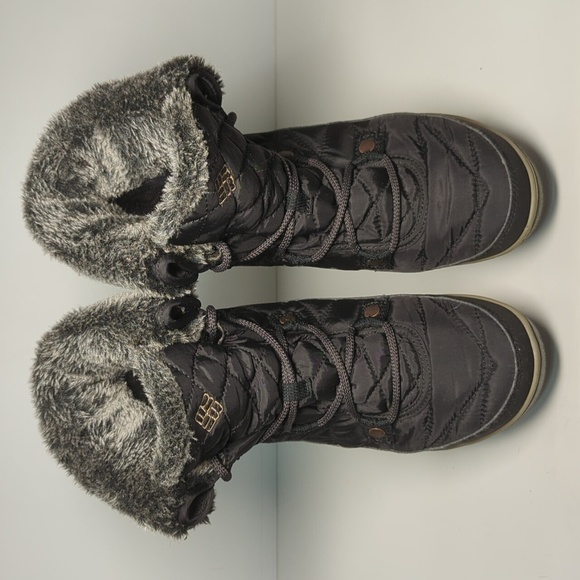 Columbia Heavenly Short Omni-heat boots womans size 8.5 - Picture 3 of 15